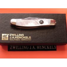 Vintage Zwilling J A Henckels 3 Blade Whitter Pocket Knife w/ Fiery Mother of Pearl Handles -NOS Vintage Zwilling J A Henckels 3 Blade Whitter Pocket Knife w/ Fiery Mother of Pearl Handles -NOS