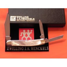 Vintage Zwilling J A Henckels 3 Blade Whitter Pocket Knife w/ Fiery Mother of Pearl Handles -NOS Vintage Zwilling J A Henckels 3 Blade Whitter Pocket Knife w/ Fiery Mother of Pearl Handles -NOS