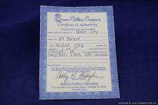 Queen City Cutlery #69 Sambar Stag Barlow. 1 of 15 Issued. #627 Queen City Cutlery #69 Sambar Stag Barlow. 1 of 15 Issued. #627