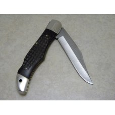 Case XX Stainless USA 3 Dot (1977) Wood 6165-L SAB SSP Folding Hunter Lockback Knife Case XX Stainless USA 3 Dot (1977) Wood 6165-L SAB SSP Folding Hunter Lockback Knife