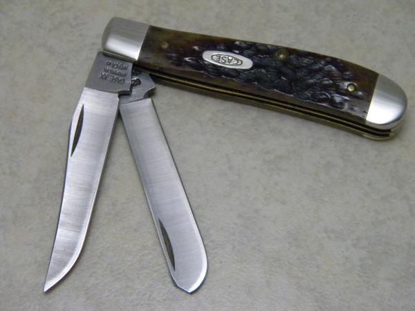 Case XX USA Bradford PA USA Bone 6207 SP SSP Mini Trapper Knife Case XX USA Bradford PA USA Bone 6207 SP SSP Mini Trapper Knife