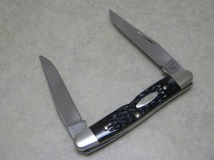 Case XX USA 2 Dot (1978) Pretty Bone Muskrat Knife