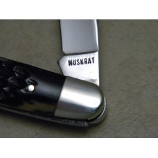 Case XX USA 2 Dot (1978) Pretty Bone Muskrat Knife Case XX USA 2 Dot (1978) Pretty Bone Muskrat Knife