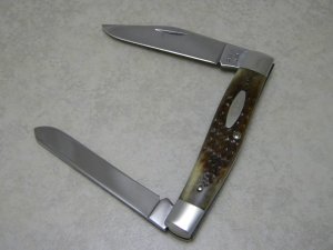 Case XX USA 8 Dot (1982) Bone 6275 SP Moose Knife