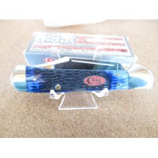 2012 Case XX Copperlock Oval Red Shield Navy Blue Bone, Pattern # 61549L SS 2012 Case XX Copperlock Oval Red Shield Navy Blue Bone, Pattern # 61549L SS