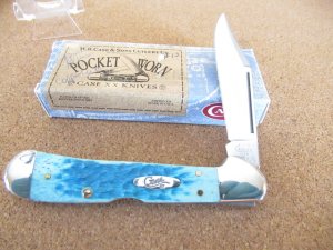 Case XX Blue Bone Copperlock Pattern 61549L SS 