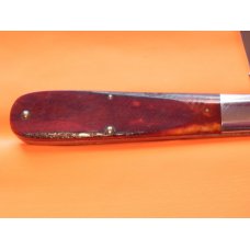 Vint 1940-64 Case xx -MDL# 6143 Genuine Sawcut Red bone handles Chrome Vanadium Clip Blade -5" Vint 1940-64 Case xx -MDL# 6143 Genuine Sawcut Red bone handles Chrome Vanadium Clip Blade -5"