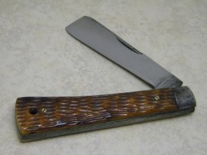 Miller Bros. Cut. Co. Meriden Bone Navy Rope Knife c.1872-1926