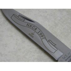 Case XX USA Bradford PA USA 1991 NKCA Club Knife Bone Saddle Horn Case XX USA Bradford PA USA 1991 NKCA Club Knife Bone Saddle Horn
