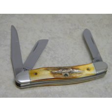 Case XX Bradford PA USA 1990 Genuine Stag 5318 HP SSP Stockman Knife