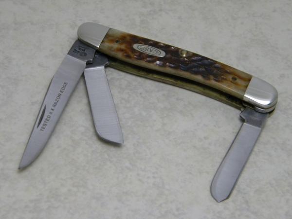 Case XX USA 7 Dot (1993) Bone 6318 SSP Tested XX Razor Edge Stockman Knife Case XX USA 7 Dot (1993) Bone 6318 SSP Tested XX Razor Edge Stockman Knife