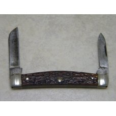 Cattaraugus Cutlery Co. Little Valley NY Bone Model 22059 Small Congress Knife c.1886-1963 Cattaraugus Cutlery Co. Little Valley NY Bone Model 22059 Small Congress Knife c.1886-1963