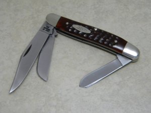 Case XX USA 5 Dot (1975) Pretty Bone 6347HP Stockman Knife
