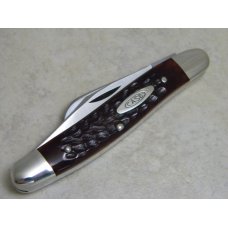 Case XX USA 5 Dot (1975) Pretty Bone 6347HP Stockman Knife Case XX USA 5 Dot (1975) Pretty Bone 6347HP Stockman Knife