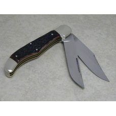 Bulldog Brand Hammer Forged Solingen Germany Bone Pit Bulls Folding Hunter Knife Bulldog Brand Hammer Forged Solingen Germany Bone Pit Bulls Folding Hunter Knife