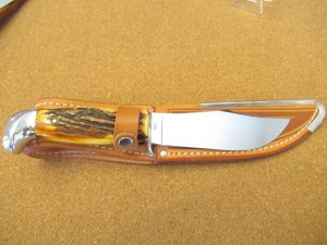 Case XX USA Stag Handle Fixed Blade Pattern # 5361 Rare 