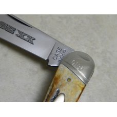 Case Classic 1996 Genuine Stag 53046 Oval Shield Humpback Whittler Knife in Box Case Classic 1996 Genuine Stag 53046 Oval Shield Humpback Whittler Knife in Box