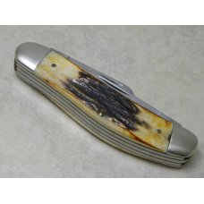 Case Classic 1994 Stag 55039 Bomb Shield 5-Blade Sowbelly Knife in Box Case Classic 1994 Stag 55039 Bomb Shield 5-Blade Sowbelly Knife in Box