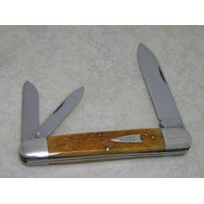 Case Classic 1992 Antique Green Bone 6391 Arrowhead Shield Anglo-Saxon Whittler Knife in Box Case Classic 1992 Antique Green Bone 6391 Arrowhead Shield Anglo-Saxon Whittler Knife in Box
