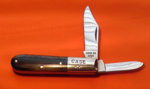 Vintage 1979 Case xx Barlow with Appaloosa Bone Handles  -MDL# A62009 1/2 -NOS