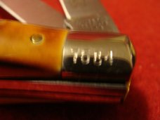 Schrade + USA Stag Trapper 1982 NKCA Knife