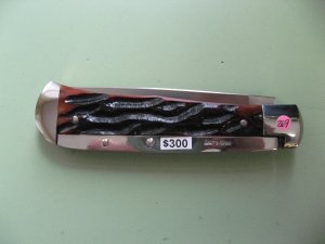 SCHATT & MORGAN #3 EXPRESS AUTO WORM GROOVE BONE DROP POINT 