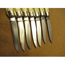 Schrade Cutlery USA Scrimshaw 7 White Delrin Handle Pattern # SC 503 pick the one you want Schrade Cutlery USA Scrimshaw 7 White Delrin Handle Pattern # SC 503 pick the one you want