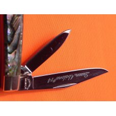 Queen #14 Peanut Pocket Knife w/ Great Abalone Handles! Queen Abalone #14 Blade Etch -Titusville PA Queen #14 Peanut Pocket Knife w/ Great Abalone Handles! Queen Abalone #14 Blade Etch -Titusville PA