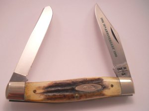Case 5275 SSP Stag Anniversary Knife 1980 Moose 
