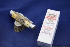 Schatt & Morgan #40 Genuine Torched Stag Gunstock 1 of 30. #1081 Schatt & Morgan #40 Genuine Torched Stag Gunstock 1 of 30. #1081