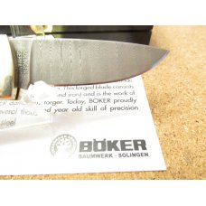 Boker Damascus Small Lock Back Boker Damascus Small Lock Back