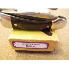 Western Knife Model 522 with Cummiins Belt Buckle Western Knife Model 522 with Cummiins Belt Buckle