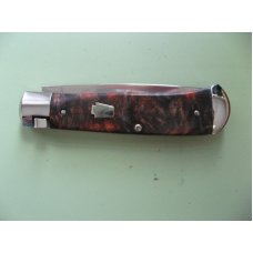 SCHATT & MORGAN #3 EXPRESS AUTO ORANGE MAPLE BURL DROP POINT 