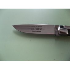 SCHATT & MORGAN #3 EXPRESS AUTO ORANGE MAPLE BURL DROP POINT 