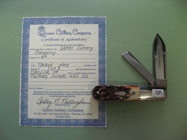 SCHATT & MORGAN FACTORY SAMPLE TORCHED STAG 1 OF 3 BARLOW SCHATT & MORGAN FACTORY SAMPLE TORCHED STAG 1 OF 3 BARLOW