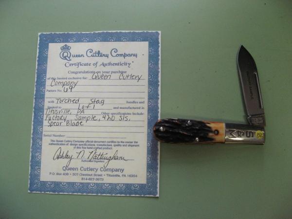 SCHATT & MORGAN FACTORY SAMPLE TORCHED STAG 1 OF 1 BARLOW SCHATT & MORGAN FACTORY SAMPLE TORCHED STAG 1 OF 1 BARLOW