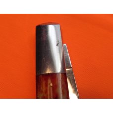 1965-69 Case xx USA 5” Daddy Barlow MDL# 6143 w/ Genuine Sawcut Red Bone handles -Excellent Cond
