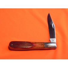 1965-69 Case xx USA 5” Daddy Barlow MDL# 6143 w/ Genuine Sawcut Red Bone handles -Excellent Cond