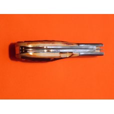 Queen, Queen City Skate Key Barlow Pocket Knife w/ Torched Genuine Stag Horn Handles - 1 of 50 Queen, Queen City Skate Key Barlow Pocket Knife w/ Torched Genuine Stag Horn Handles - 1 of 50