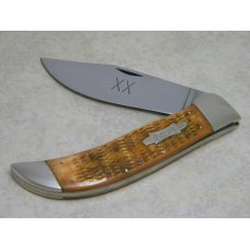 Case Classic 1990 Honey Bone HB61072 Bowtie Shield Clasp Knife in Box Case Classic 1990 Honey Bone HB61072 Bowtie Shield Clasp Knife in Box