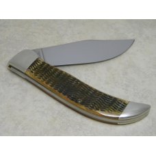 Case Classic 1990 Honey Bone HB61072 Bowtie Shield Clasp Knife in Box Case Classic 1990 Honey Bone HB61072 Bowtie Shield Clasp Knife in Box