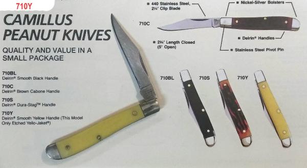   Camillus 710Y Yello-Jaket® Peanut Knife 