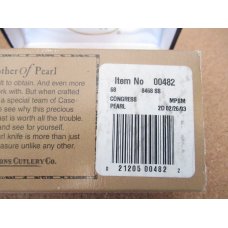 Case XX Pearl Congress Pattern # 8468 SS Case XX Pearl Congress Pattern # 8468 SS