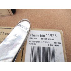 Case XX Pearl Humpback Whittler Pattern # 82046 1/2 SS Case XX Pearl Humpback Whittler Pattern # 82046 1/2 SS