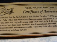 Case Classic Bird of Paradise Clasp 71072
