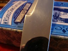 Case Classic Tan Roger's Bone Coke Bottle Single Blade Hunter 61050