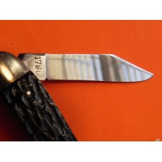 Vintage J A Henckels 2 Blade Half Whittler (MDL#:1780) Pocket Knife w Great Pick Bone Handles! -NOS Vintage J A Henckels 2 Blade Half Whittler (MDL#:1780) Pocket Knife w Great Pick Bone Handles! -NOS