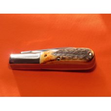 Vintage Boker (Tree Brand) 2 Blade Barlow with Extra Wide Stag Handles! -NOS Vintage Boker (Tree Brand) 2 Blade Barlow with Extra Wide Stag Handles! -NOS