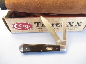Case XX  2011 Toney Bose  Ebony Handle Coffin Jack Pattern # TB722011  154CM