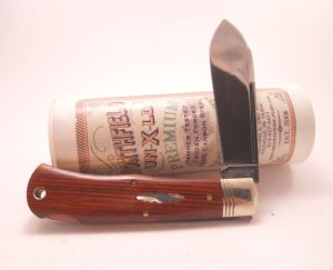 GEC / Northfield King Wood Lock Back Hunter 2012 